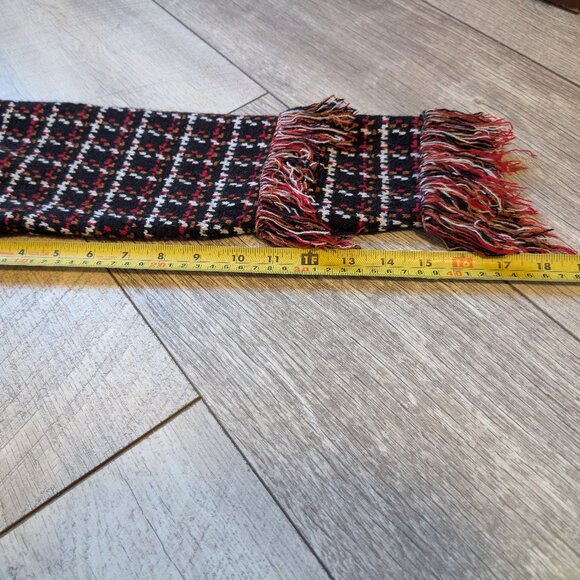 Simply Couture Retro Plaid Tweed Fringe Long Sweater Coat | Size Small - Picture 14 of 15